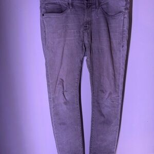 Used Men's Gray Frame skinny Jeans sz 30
